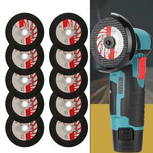 10개 75mm 레진 절단 디스크 세트 금속 및 스테인리스 스틸용 각도 그라인더용 코런덤 및 지르코늄 연마 휠