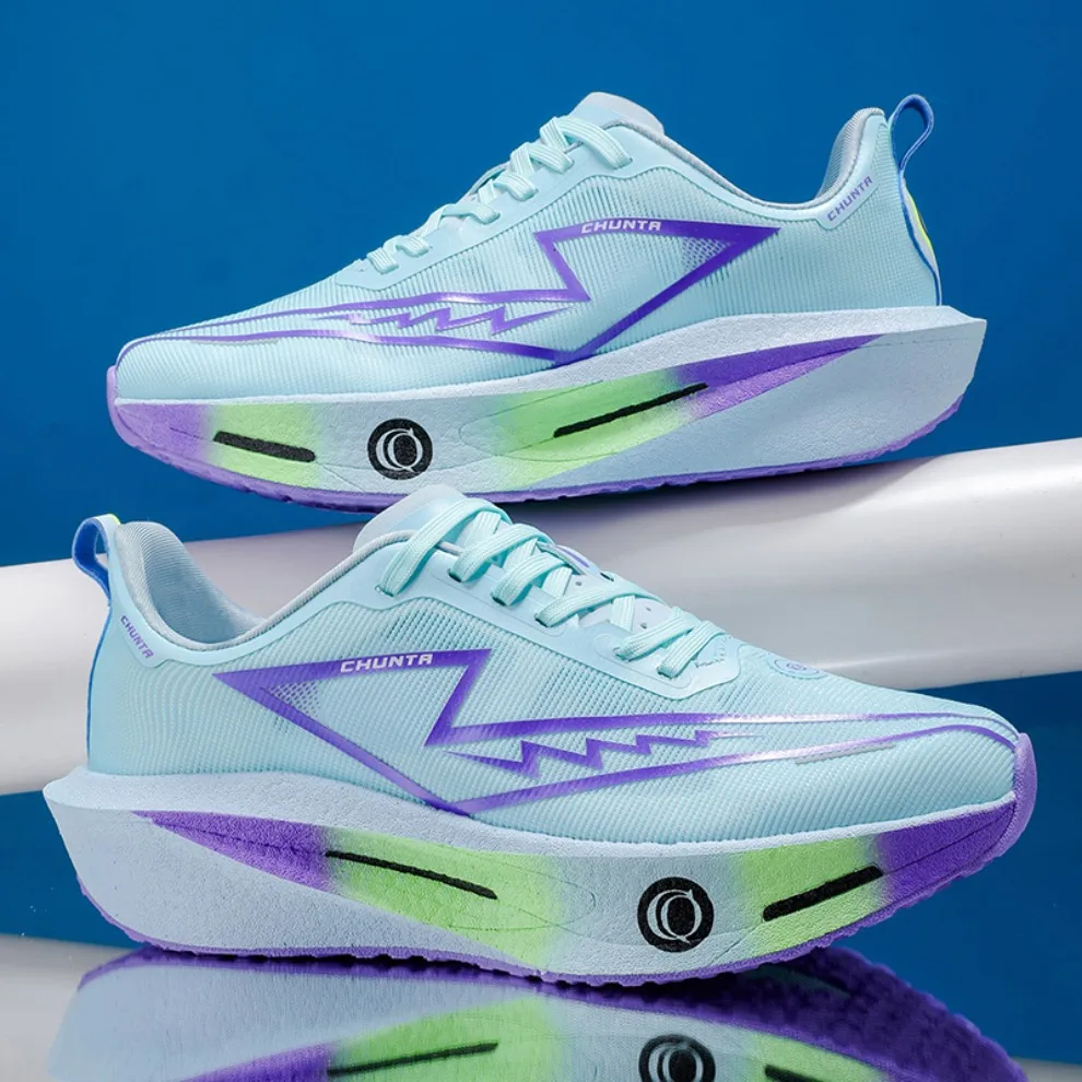 남성용 패셔너블 캐주얼 편안한 스포츠 러닝화 통기성 있는 패브릭 상단 미끄럼 방지 및 내구성 있는 신발