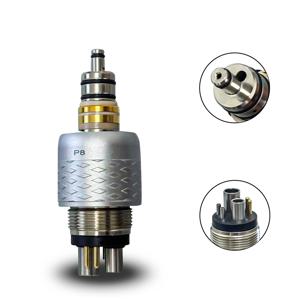 치과용 고속 핸드피스 터빈 표준 6홀핏 W&H 퀵 커플링 커플러 토크 헤드 에어 로터 치과 부품 도구