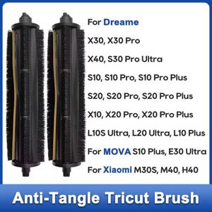 컷팅 헤어 안티탱글 롤러 브러시 드리미 X40 울트라 X40 프로 L10s 프로 울트라 히트 L30 울트라 L20 울트라 L10s 울트라, 샤오미 M30S