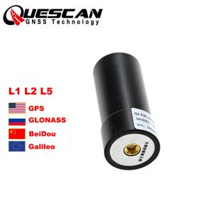 QUESCAN QT25 올밴드 액티브 헬릭스 GPS GNSS 안테나 L1L2L5 GPS 갈릴레오 베이더우 글로나스 안테나 (드론용 PPK RTK GNSS 안테나)