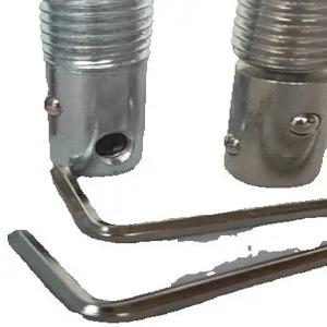 M16 실리콘 인형 머리 조각 회전 나사 다각도 스윙 퀵 다이얼 어댑터 TPE 2025 핫 세일 인형 액세서리