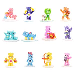 케어 베어 12 별자리 만화 플러시 인형 장식 선물 상자 창의적인 데스크탑 장식 애니메이션 피규어 완벽한 생일 선물