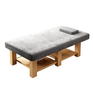 대형 원목 미용 침대 넓은 SAP 태국 마사지 침대 귀 청소 전용 미용실 헬스클럽 전용 침대