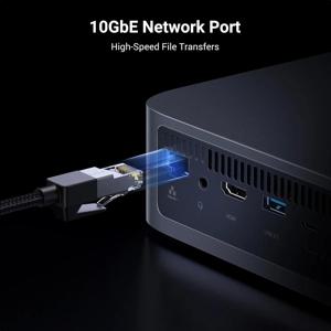 TLF 유그린 NASync DXP480T 플러스 4베이 올 플래시 SSD NAS i5 1235u 10코어 CPU 8GB DDR5 RAM 128G SSD 네트워크 스토리지