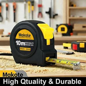 스틸 리트랙터블 줄자, 임페리얼 인치 및 미터법 스케일, 3M/10ft, 5M/16ft, 헤비 듀티 7.5M/25ft 및 10M/33ft