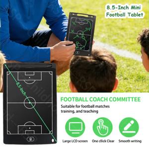 8.5인치 LCD 축구 농구 코칭 전술 태블릿, 축구 코치 전략 전자 마커 보드, 스포츠 훈련 선물용
