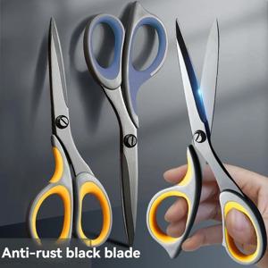 델리-스테인리스 스틸 논스틱 가위, 합금 문구, 학용품, 사무용품, 학생용, DIY, 수공예, 175mm