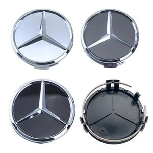 메르세데스 벤츠 AMG W203 W206 W220 W205 W211 W212 w204 w213 자동차 휠 센터 허브 캡 벤츠 엠블럼 타이어 림 부품 4개 75mm