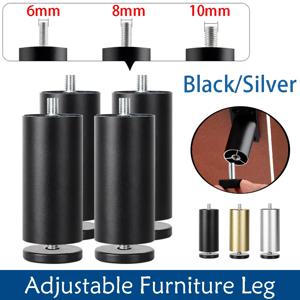 M6 M8 M10 조절식 가구 다리 알루미늄 합금 테이블 다리 TV 캐비닛/옷장/냉장고/세탁기 받침대용