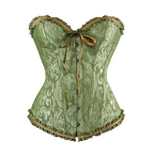여성용 지지형 뷔스티에 코르셋 복고풍 스타일 나일론 웨딩 허리 신서