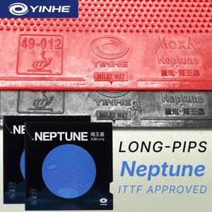 YINHE 네프튠 롱 핍플스 탁구 러버 ITTF 승인 - 스핀 리버설 및 방해적인 플레이를 위한 디펜시브 핍스-아웃