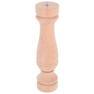 1개 나무 장식 기둥 로마 스타일 난간 기둥 실내 계단 난간 데크 정원 가정 장식 부품