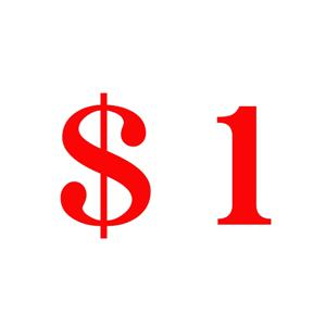 1USD 추가 우편 요금/가격 차이 추가 우편 요금 기타 차이