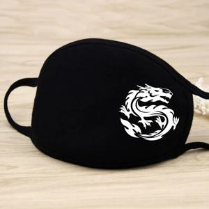 3D 크리 에이 티브 재미 있은 인쇄 야외 마스크 코 튼 소재 입 마스크 필터 Windproof 마스크 Washable 재사용 가능한 얼굴 마스크