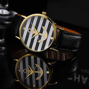 패션 2021 보트 앵커 시계 여성 가죽 쿼츠 시계 제네바 화이트 캐주얼 여성 시계 여성 시계 Relogio Feminino