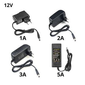 AC 100V-240V DC 12V 조명 변압기 1A 2A 3A 전자 전원 공급 장치 어댑터 변환기 LED 스트립 조명에 대 한 LED 드라이버