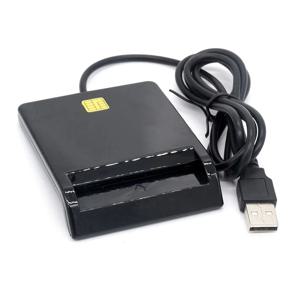 X01 USB 스마트 카드 리더기 IC/ID EMV 은행 카드 리더기 윈도우 7/8/10 리눅스 OS용 고품질 USB-CCID ISO 7816