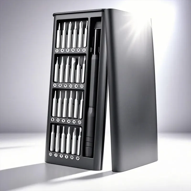 25 In 1 24피스 자기 정밀 드라이버 세트 미니 포켓 드라이버 세트, 휴대폰/PC/Came용 소형 수리 세트