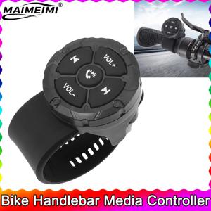 5키 버튼 무선 리모컨 헬멧 이어폰 오토바이 핸들바 자동차 스티어링 휠 컨트롤 미디어