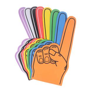 새로운 손가락 폼 스포츠 치어 리더 파티 핸드 소품 1 소음 발생기 소품 거대한 손 스포츠 응원 팜 파티 소품을 선호합니다