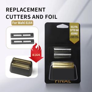 전문 5 성급 서비스 Finale 면도기 교체 호일 및 블레이드 커터 헤드 Wahl 8164 헤어 클리퍼 이발사 액세서리