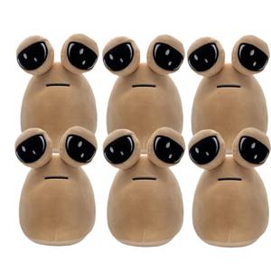 1-6Pcs 22Cm 애니메이션 게임 Maw 내 애완 동물 외계인 Pou Kawaii 만화 플러시 장난감 어린이 생일 크리스마스 선물