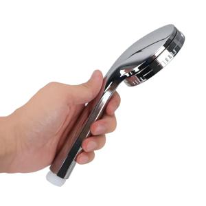 강우량 크롬 목욕 샤워 헤드 1pc 물 절약 스프레이 노즐 고품질 가압 노즐 샤워 헤드 고압