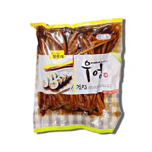 봄뜨래 김밥 절임우엉 1kg (냉장)