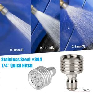 고압 세척 건 샤워 분무기 깍지 팁, 빠른 히치용 1/4 인치 퀵 플러그, 자동차 정원 도시 도구