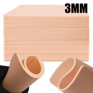 3MM 문신 연습 피부 실리콘 가짜 피부 양면 합성 가죽 영구 화장 문신 초보자 훈련 피부