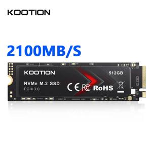 KOOTION 노트북 데스크탑용 내장 솔리드 스테이트 드라이브 디스크, X15Lite SSD NVMe M2, 1TB, 512GB, 256GB, Nvme M2 SSD M.2 2280 PCIe 3.0x4