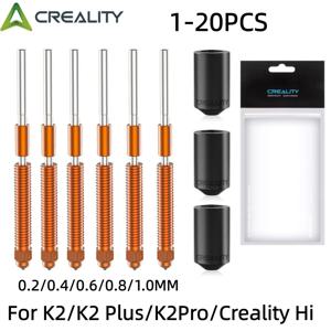 Creality K2 Plus Hi 콤보 노즐 퀵 스왑 노즐 키트 경화 강철 올메탈 디자인 Creality K2/K2Pro/K2 Plus/Hi 콤보용