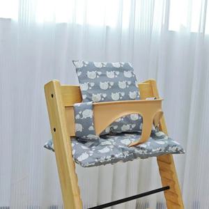 2025 Ins 바람 아기 코끼리 식사 의자 쿠션 외출을위한 휴대용 미끄럼 방지 쿠션 아기 먹는 성장 의자 액세서리