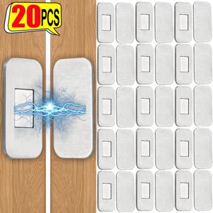 자기 접착 도어 스톱 마그네틱 캐비닛은 보이지 않는 소프트 캐치 녹슬지 않는 자석 스티커를 잡습니다. 숨겨진 찬장 도어 클로저