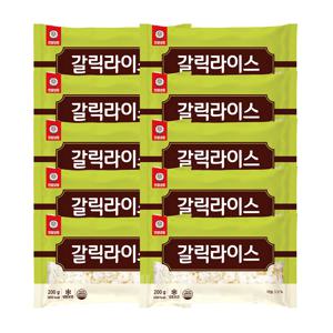 천일냉동 갈릭라이스 200g 10개