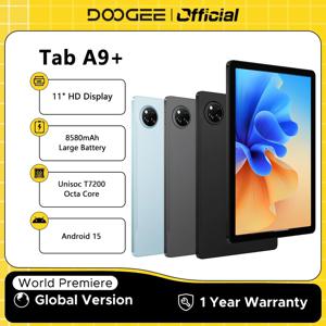두지 탭 A9+ 태블릿 11인치 HD 디스플레이 20GB(4+16) 64GB 8580mAh 대용량 배터리 유니소크 T7200 옥타 코어 듀얼 스피커 13MP 안드로이드 15