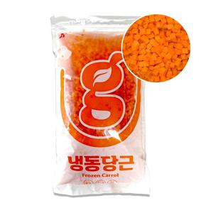 시원밥상 냉동당근 다이스 1kg 손질야채 채소 대용량 업소용