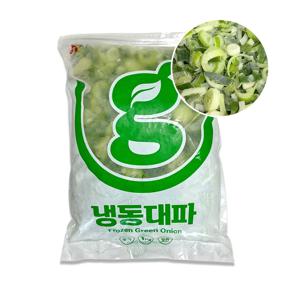 시원밥상 냉동대파 슬라이스 1kg 손질야채 채소 대용량 업소용