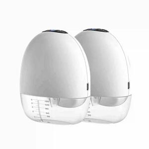 휴대용 웨어러블 유축기 핸즈프리 전동 유축기 LED 화면 모유 수유용 4가지 모드 9단계 흡입력 저소음