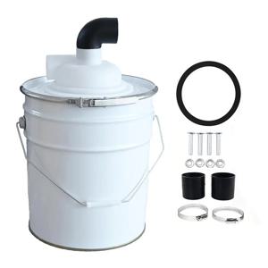 AA98 사이클론 필터 목공 집진기(엘보 포함) DIY 칩보드 사이클론 분리기 뚜껑 진공 청소기용 건설