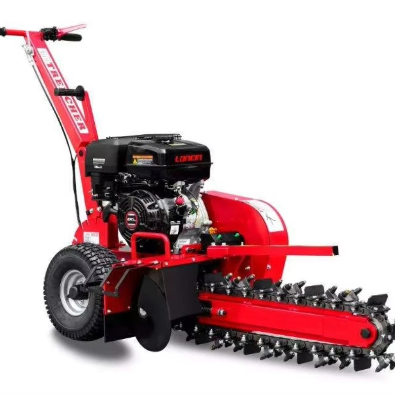 맞춤형 K-maxpower 15HP 최대 깊이 600mm EPA EU5 휴대용 워킹 600mm 미니 체인 트렌처