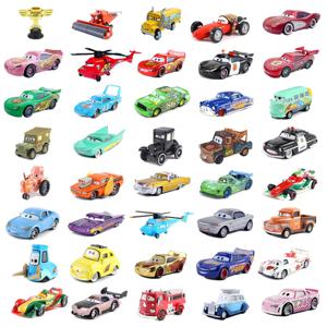 디즈니 픽사 카즈 카 2 3 미니 메이터 셰리프 리지 기도 루이지 라이트닝 맥퀸 합금 금속 다이캐스트 장난감 어린이 생일 선물 1