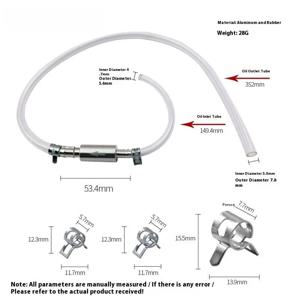 내구성 있는 블리더 유체 호스 유압 클러치 밸브 튜브 키트 오토바이 브레이크 블리딩 오일 교환 펌프 도구 1세트