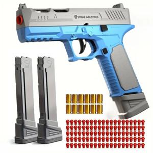 SIG17 탄피 배출 소프트 총알 장난감 총 블로우백 야외 스포츠 CS 게임 권총 발사기 모델 생일 선물