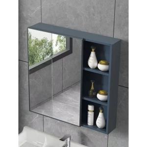 노르딕 스타일 거울 수납장, 알루미늄 욕실 수납장, 벽걸이형 수납 거울 가구