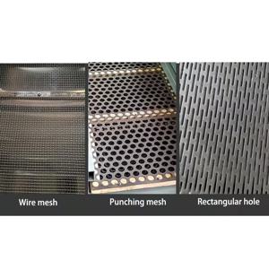 맞춤형 긴 메쉬, 펀칭 메쉬, 금속 메쉬, 스크리닝 기계에 적합