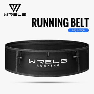 WRELS 러닝 벨트 패니 팩 러닝 액세서리 슬림 탄성 통기성 허리 가방 물병이 포함된 경량 패니 팩