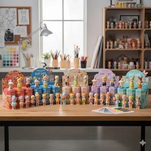 2026 소니 엔젤 애니메이션 피규어 귀여운 카와이 인형 한정판 블라인드 박스 컬렉션 소녀 아이 팬들을 위한 완벽한 생일 선물