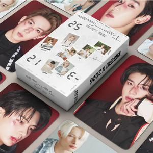 55 K-pop EN 보이 그룹 2026 시즌 그리팅 포토카드 신상 앨범 로모 카드 팬 컬렉션 선물